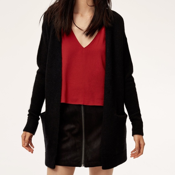 Aritzia Wilfred Free Aronson Sweater Black - Picture 2 of 9